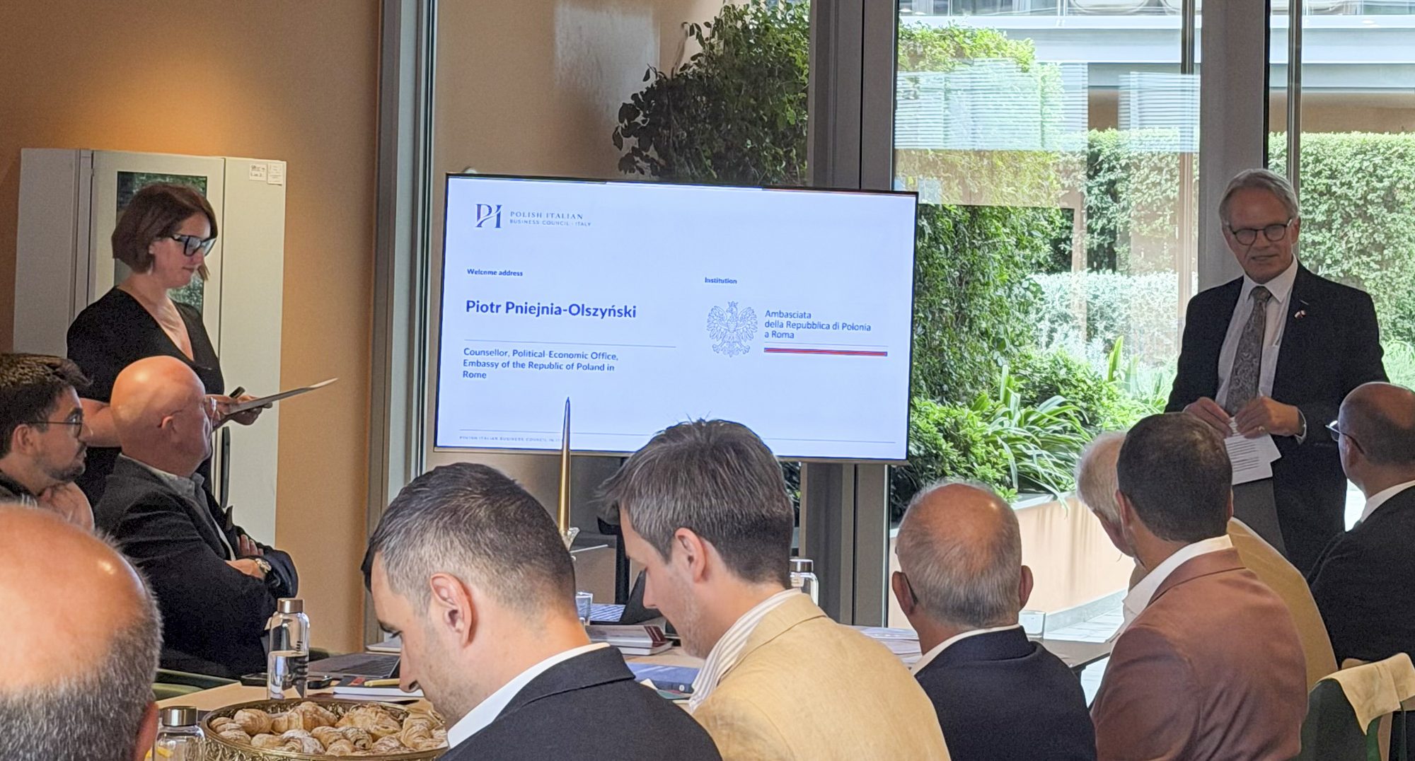 Welcome address by Piotr Pniejnia-Olszyński