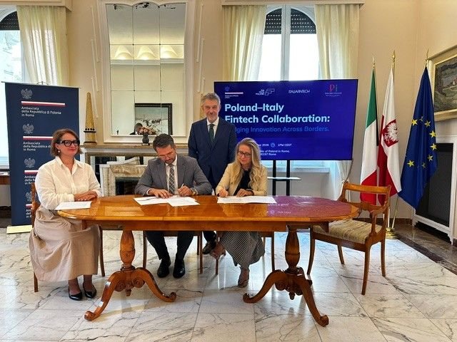 Signing of the Poland–Italy fintech Memorandum of Understanding